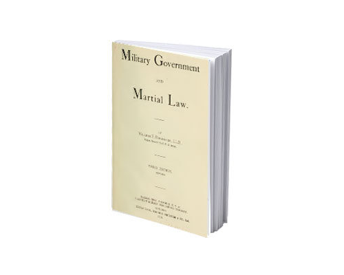 Military Government and Martial Law Birkheimer 1914