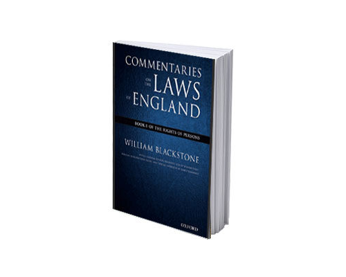 Commentaries on the Laws of England Book 1