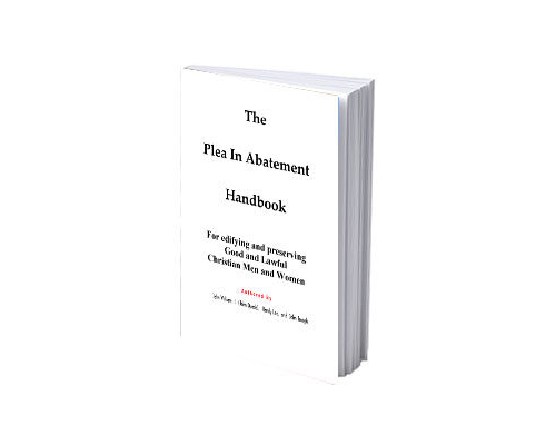 The Plea in Abatement Handbook