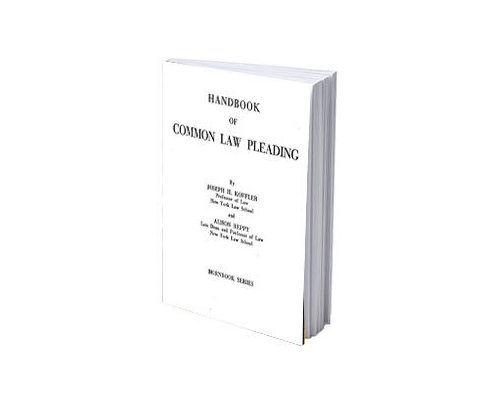 Handbook of Common Law Pleading