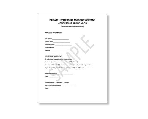 Sample PMA Additional Docs