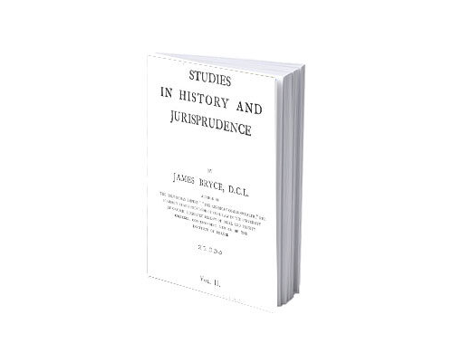 Studies in History and Jurisprudence