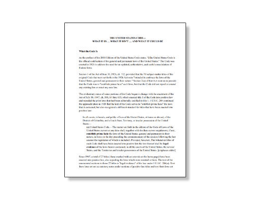 The United States Code
